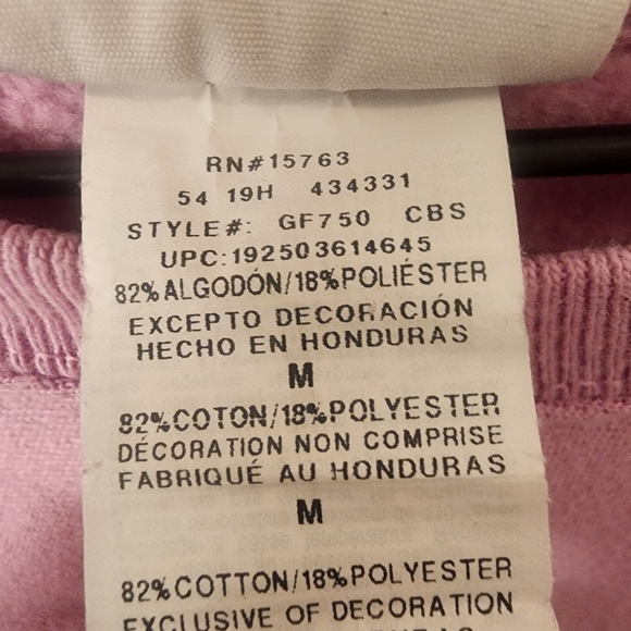 Champion Reverse Weave Mauve Pink Crew Neck Sweatshirt Womens Sz Medium - Picture 4 of 4